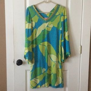 Lilly Pulitzer Silk Blend Shift Dress
